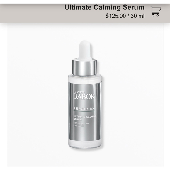 Babor Repair RX Ultimate Calming Serum 30 ML‎ NIB